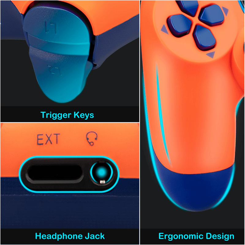 Wireless Controller Compatible with PS4 Controller, pa4 Controller